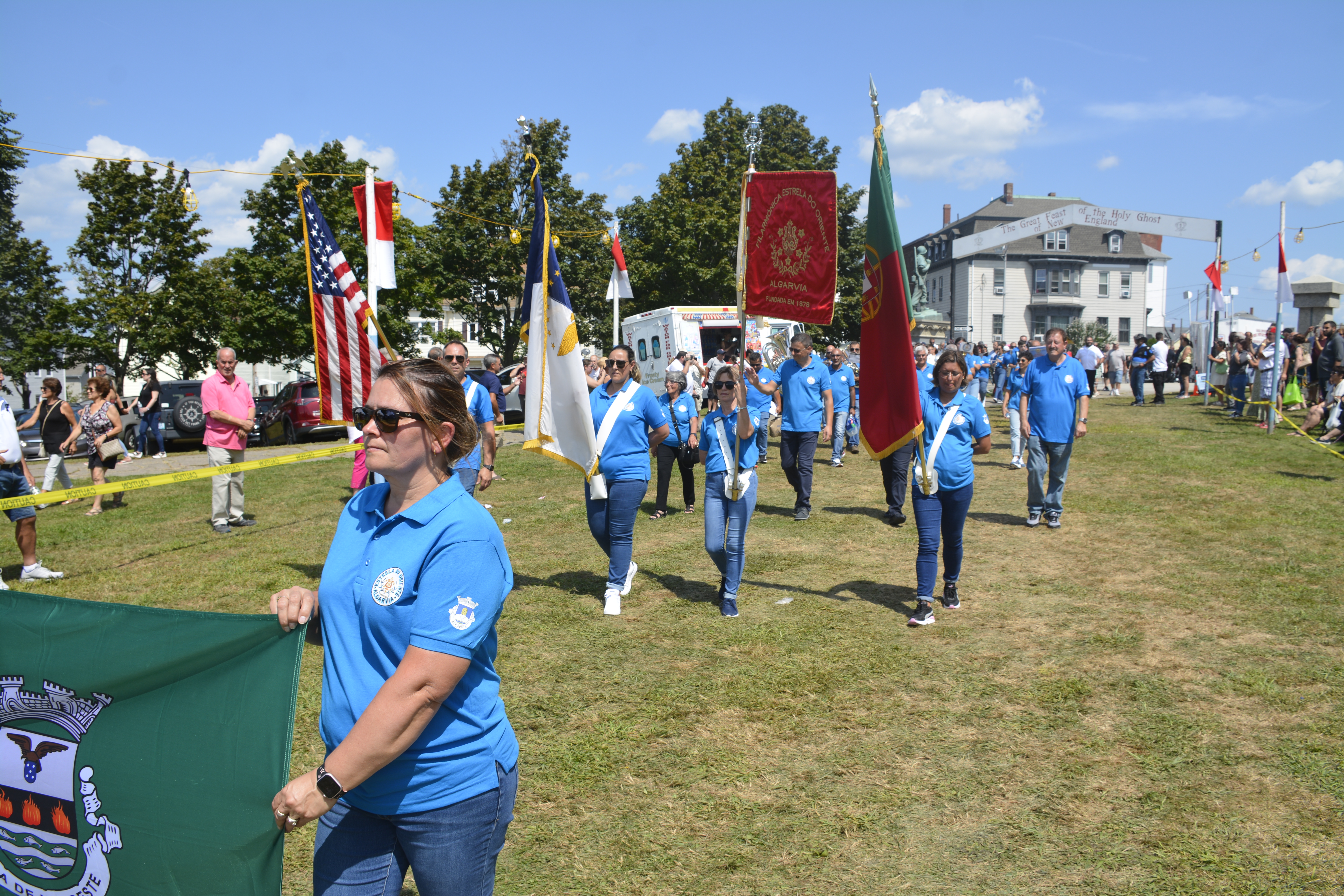 Desfile etnográfico da Filarmónica no Kennedy Park